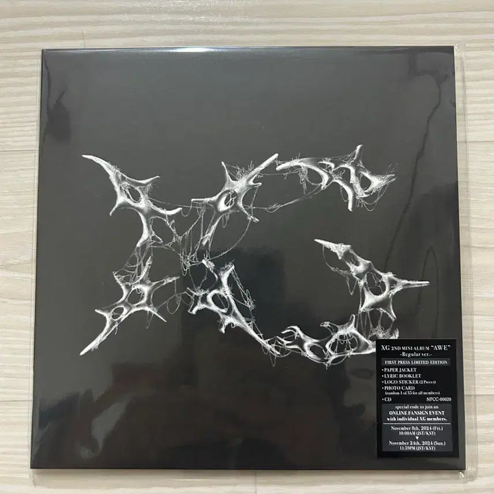 [BUNJANG] XG AWE Regular Edition Album / (초판 한정반) XG - 미니 2집 AWE [Regular