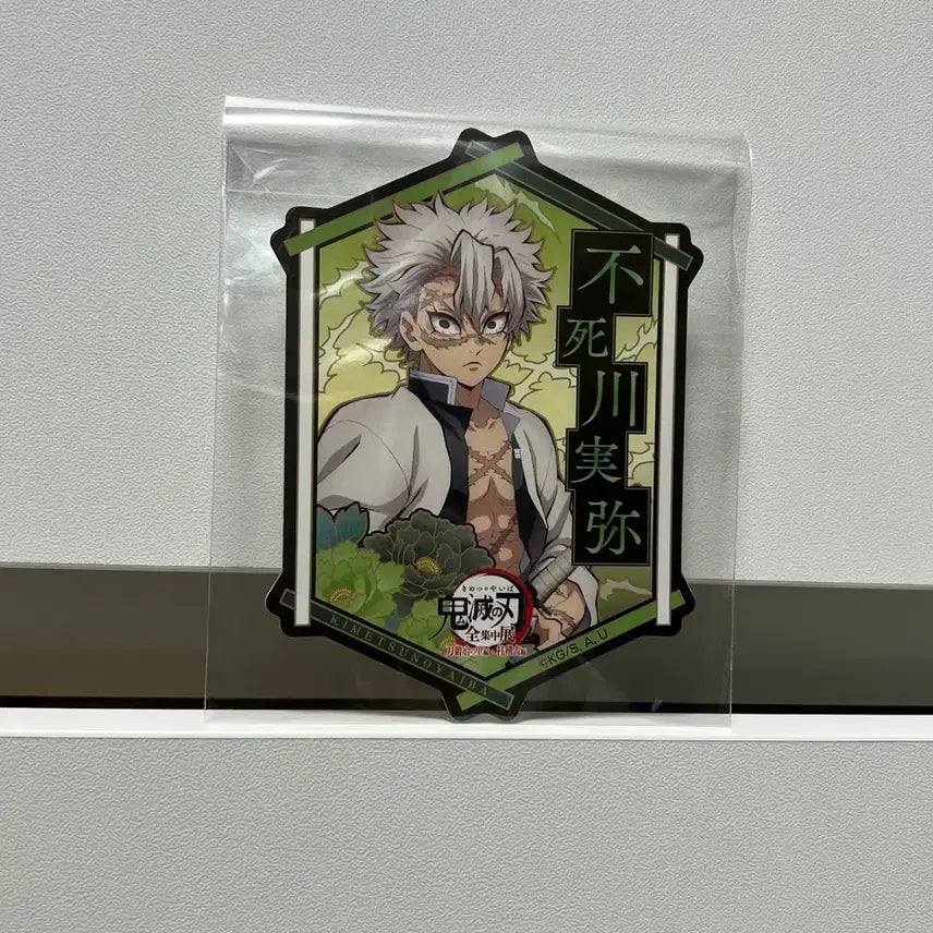 [BUNJANG] Demon Slayer Sanemi Shinazugawa Sticker Goods Flake Seal / 귀멸의 칼날 (시나즈가와 사네미) 스티커 굿즈 플레이크 씰