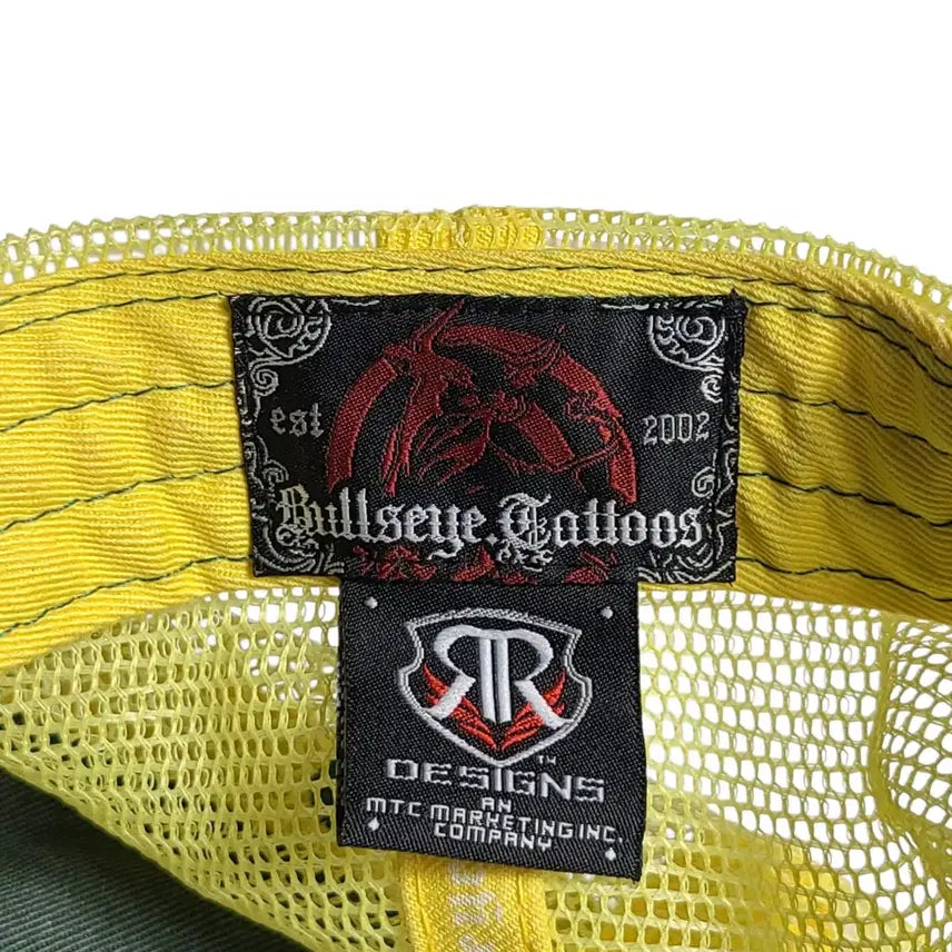 [BUNJANG] BullseyeTattoos Dragon Embroidered Mesh Cap / Bullseyetattoos) 00&