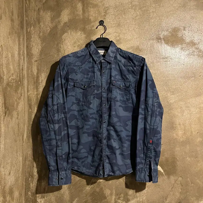 [BUNJANG] Tommy Hilfiger Camo Pattern Shirt / 타미힐피거 카모패턴 셔츠