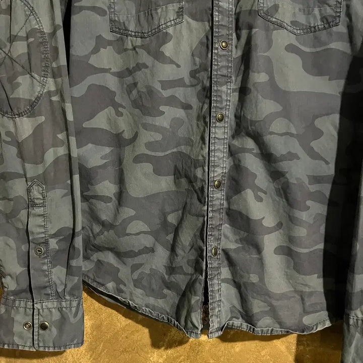 [BUNJANG] Tommy Hilfiger Camo Pattern Shirt / 타미힐피거 카모패턴 셔츠