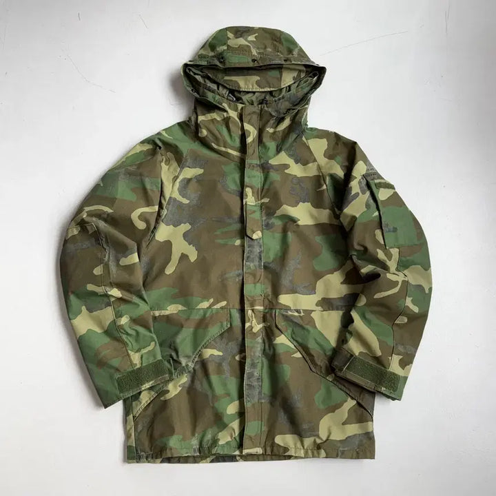 [BUNJANG] US Military OG Woodland Gore-Tex Parka Jacket / 미군 OG 우드랜드 고어텍스 파카 자켓