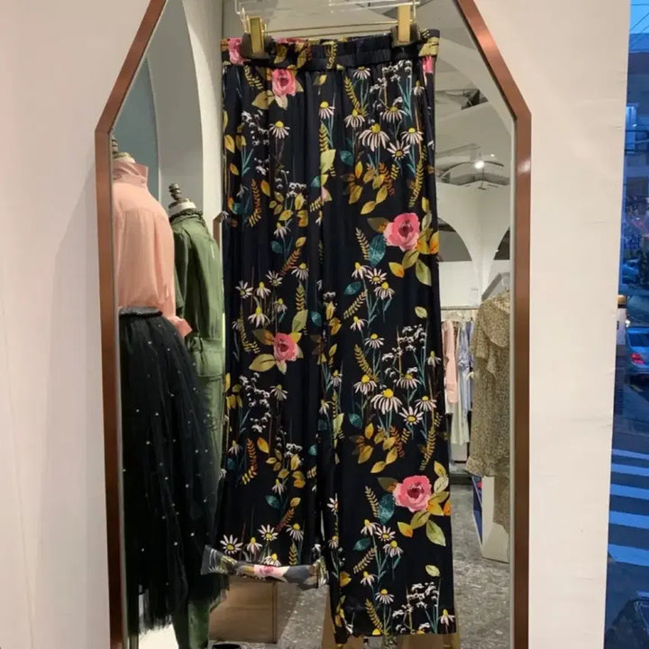 [BUNJANG] Baum und Pferdgarten Floral Pattern Pants / Baum und Pferdgarten 플라워 패턴 바지 40