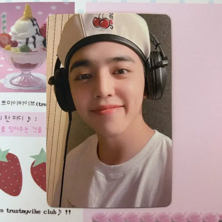 [BUNJANG] SEVENTEEN S.Coups Semicolon Recording Studio Photocard / 세븐틴 에스쿱스 세미콜론 녹음실 포카