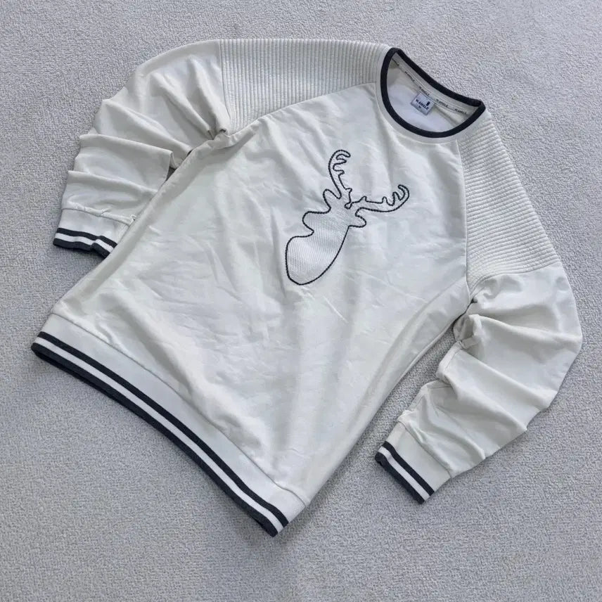 [BUNJANG] WAIDE ANGLE Long Sleeve Sweatshirt / 95 와이드앵글 긴팔 맨투맨 티셔츠 0330E