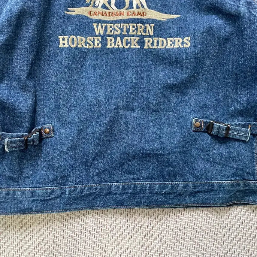 [BUNJANG] Wrangler M649 Western Denim Jacket / 랭글러 M649 웨스턴 horse oack riders 데님자켓