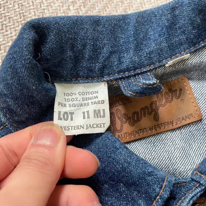 [BUNJANG] Wrangler M649 Western Denim Jacket / 랭글러 M649 웨스턴 horse oack riders 데님자켓
