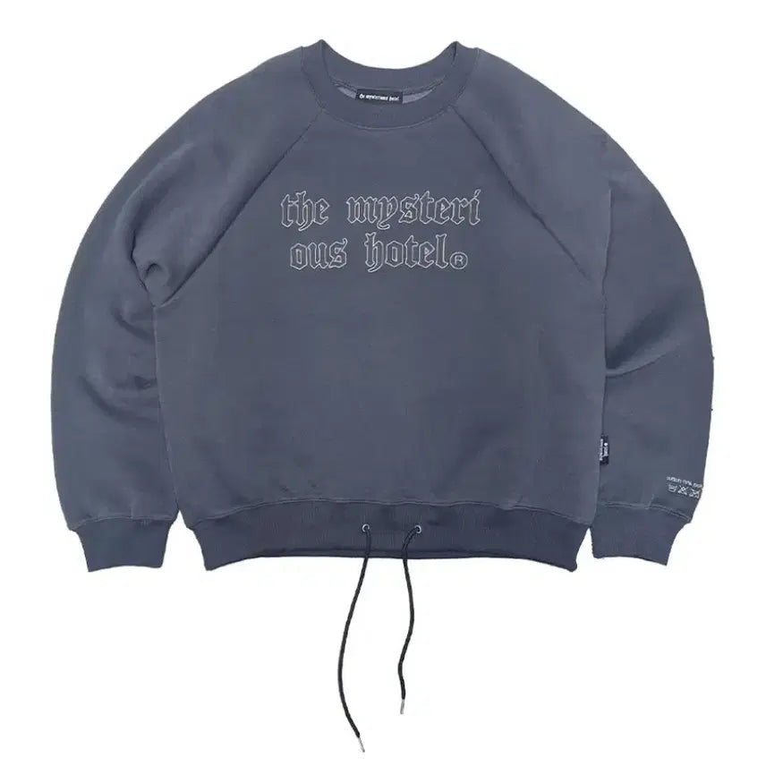 [BUNJANG] The Mysterious Hotel Wide Sweatshirt / 더미스테리어스호텔 와이드 맨투맨