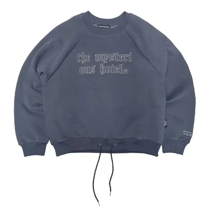 [BUNJANG] The Mysterious Hotel Wide Sweatshirt / 더미스테리어스호텔 와이드 맨투맨