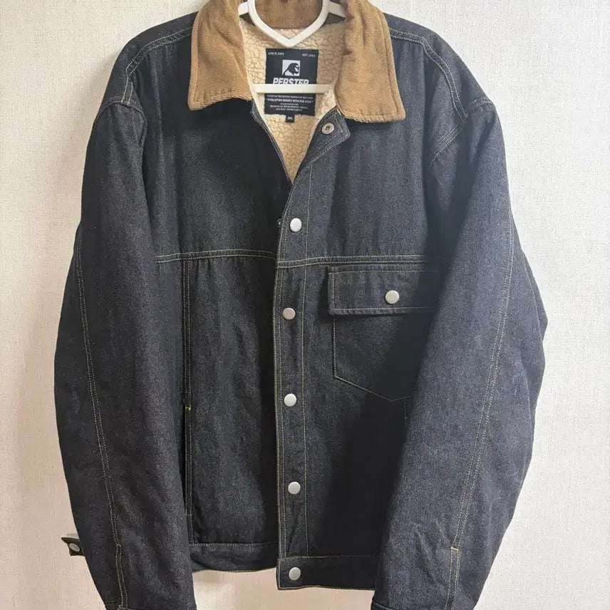 [BUNJANG] PERSTED Denim Corduroy Collar Jacket 2XL / PERSTED 데님 코듀로이 카라자켓 2XL