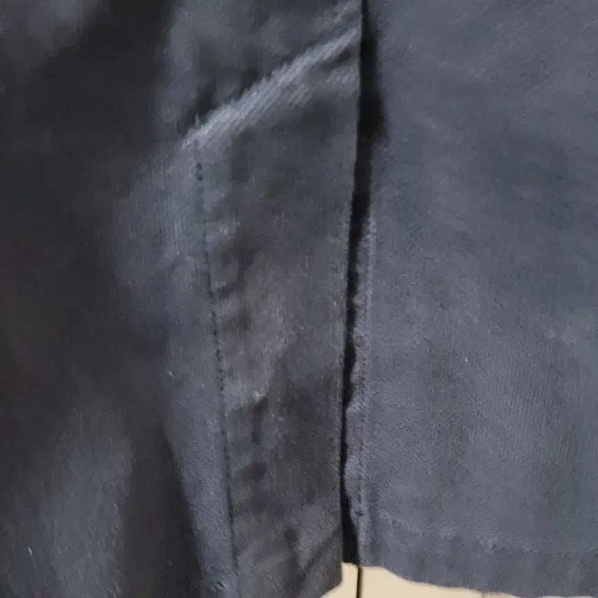 [BUNJANG] Woolrich Navy Cotton Blend Safari Jacket / 울리치 네이비 면 혼방 네이비 사파리 자켓 M 사이즈