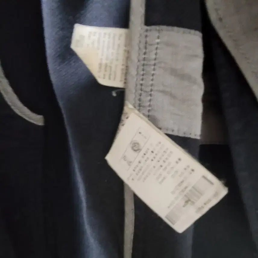 [BUNJANG] Woolrich Navy Cotton Blend Safari Jacket / 울리치 네이비 면 혼방 네이비 사파리 자켓 M 사이즈