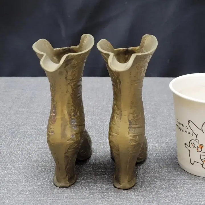 [BUNJANG] Bronze Boots Antique Statue / 황동 부츠동브론즈