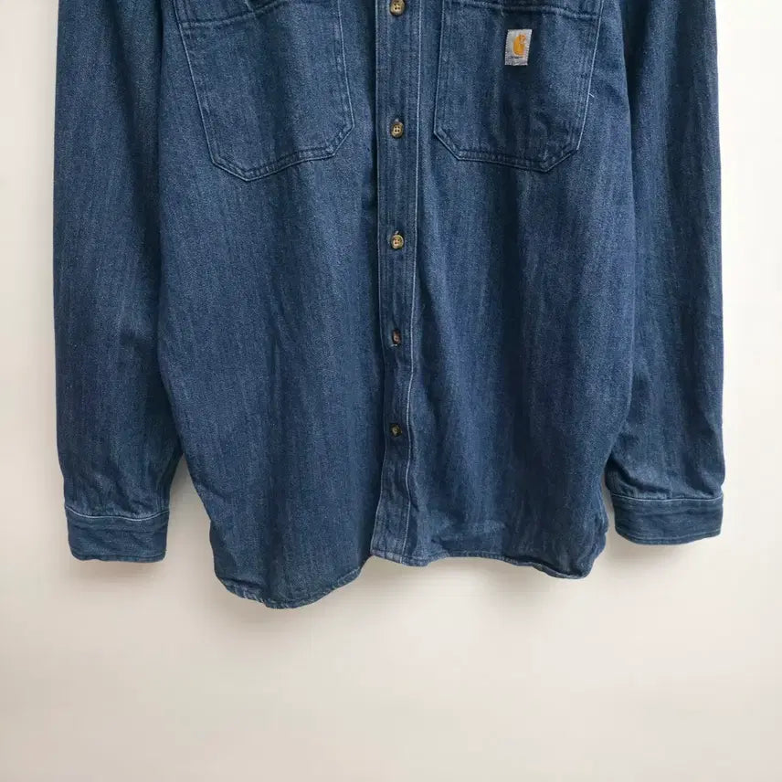 [BUNJANG] Carhartt Denim Shirt / [L] 칼하트 데님 셔츠