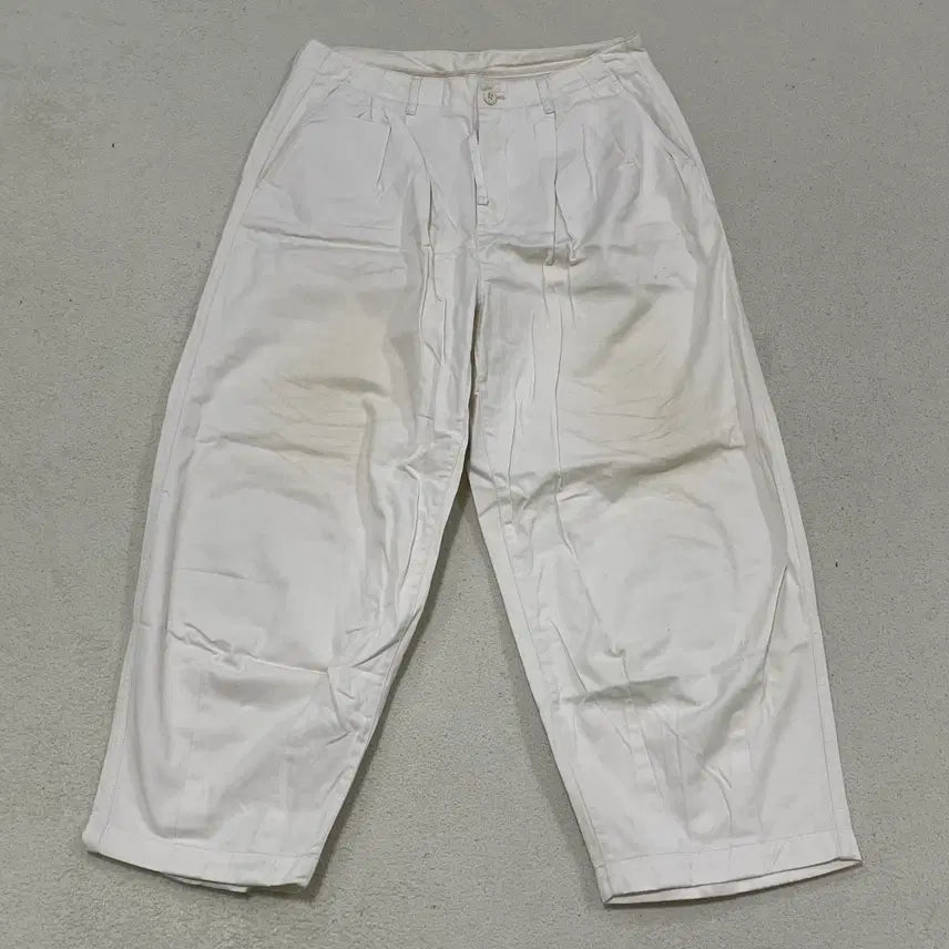 [BUNJANG] Musinsa Standard Wide Two-Tuck Cotton Pants / 32 무신사 스탠다드 와이드 투턱 코튼 팬츠 0327