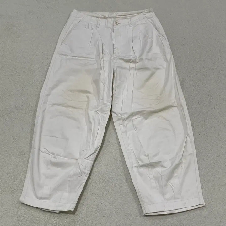[BUNJANG] Musinsa Standard Wide Two-Tuck Cotton Pants / 32 무신사 스탠다드 와이드 투턱 코튼 팬츠 0327