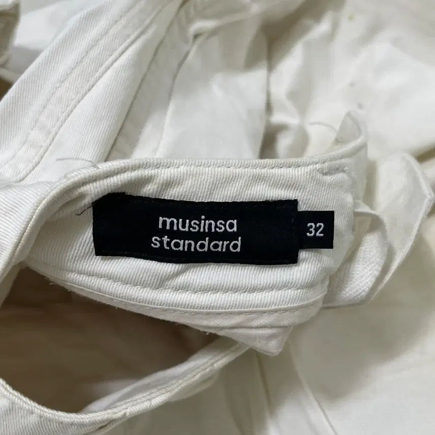[BUNJANG] Musinsa Standard Wide Two-Tuck Cotton Pants / 32 무신사 스탠다드 와이드 투턱 코튼 팬츠 0327
