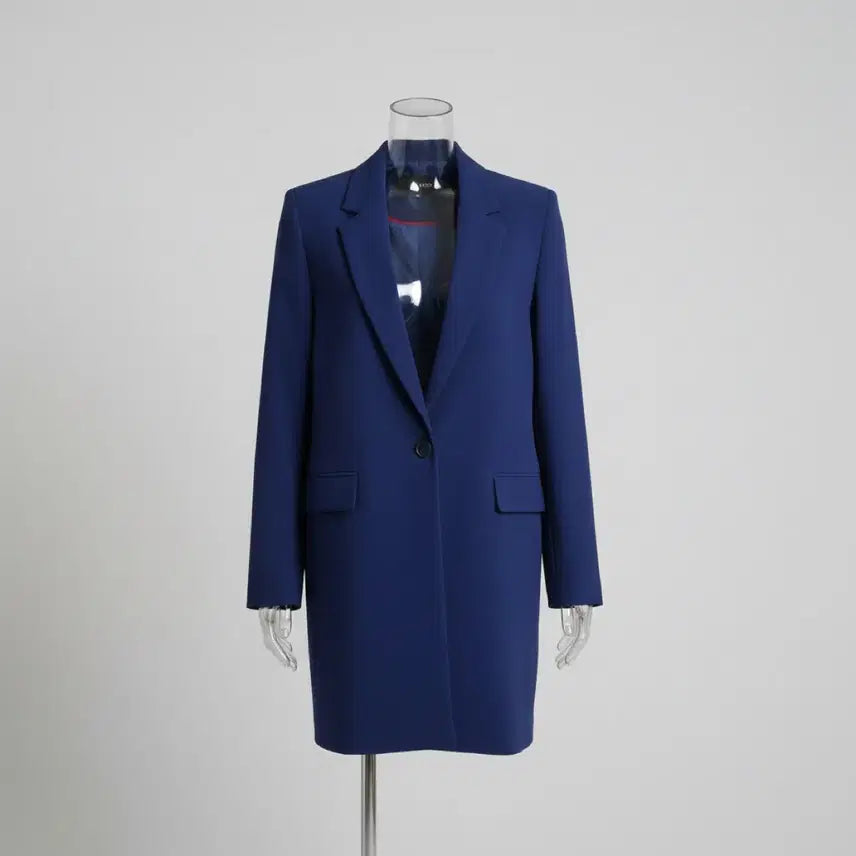 [BUNJANG] MIXXO Navy Basic Coat / [새상품급] 미쏘 MIXXO 네이비 기본 코트