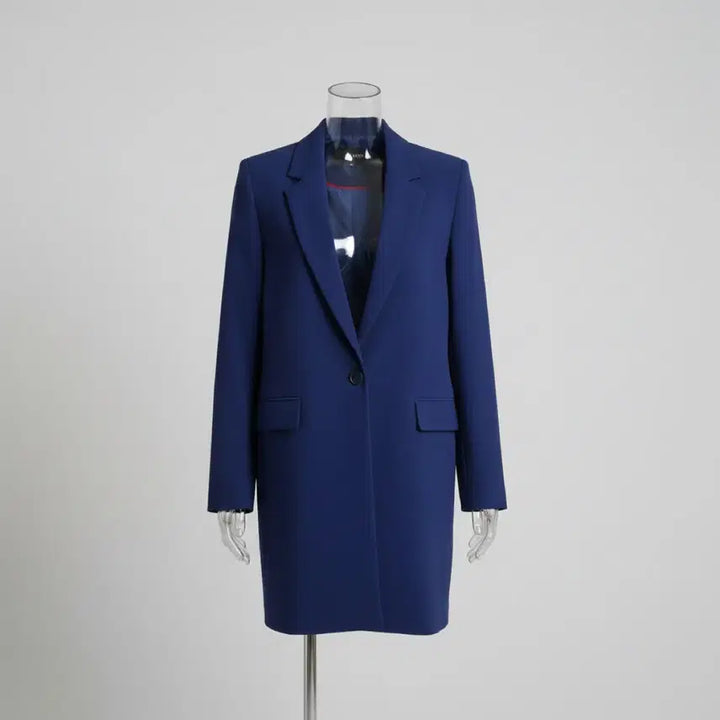 [BUNJANG] MIXXO Navy Basic Coat / [새상품급] 미쏘 MIXXO 네이비 기본 코트