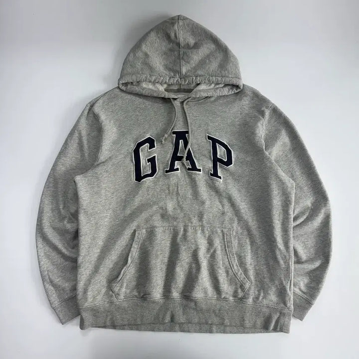 [SOLD OUT] Gap 갭 네이비 로고 그레이 후드티