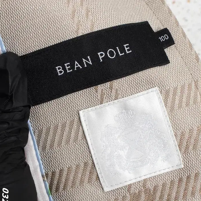 [BUNJANG] Beanpole Floral Check Pattern Short Coat / 여성100/ 빈폴 플로럴 체크패턴 숏코트