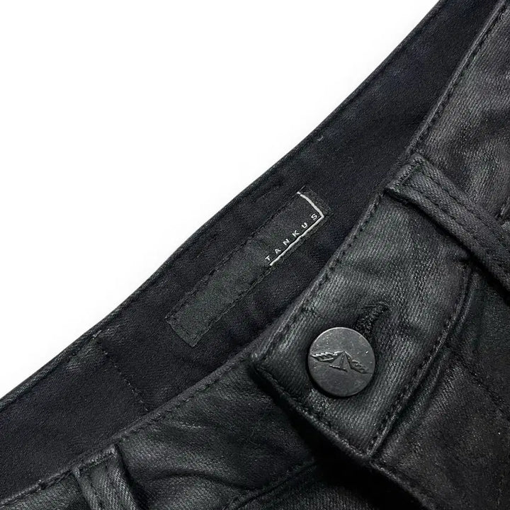 [SOLD OUT] TANKUS Rock chic coated hot pants