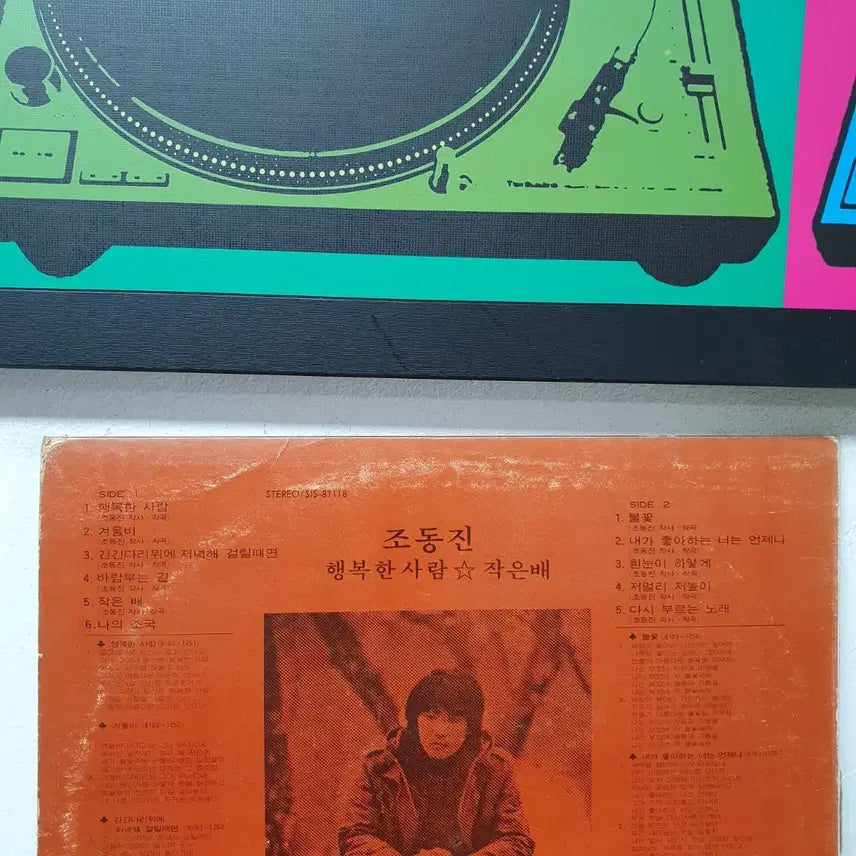 [BUNJANG] Jo Dong Jin 1st Album 1981 LP / 조동진 1집 LP 1981  행복한사람