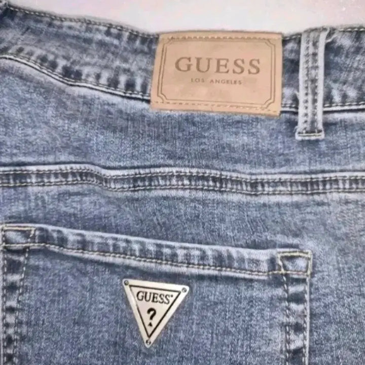 [SOLD OUT] 4계절 게스일자 데님진 34.기장약97/2일착 밑단수선1만/세일69900