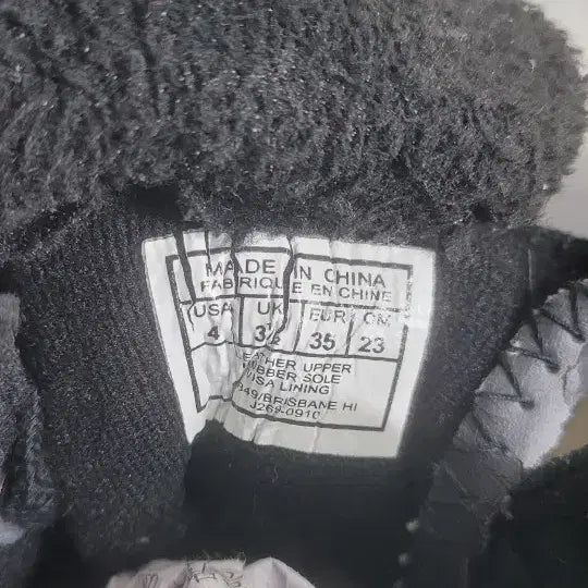 [BUNJANG] Polo Black High-Top Sneakers / 폴로 블랙 하이탑 스니커즈 운동화230