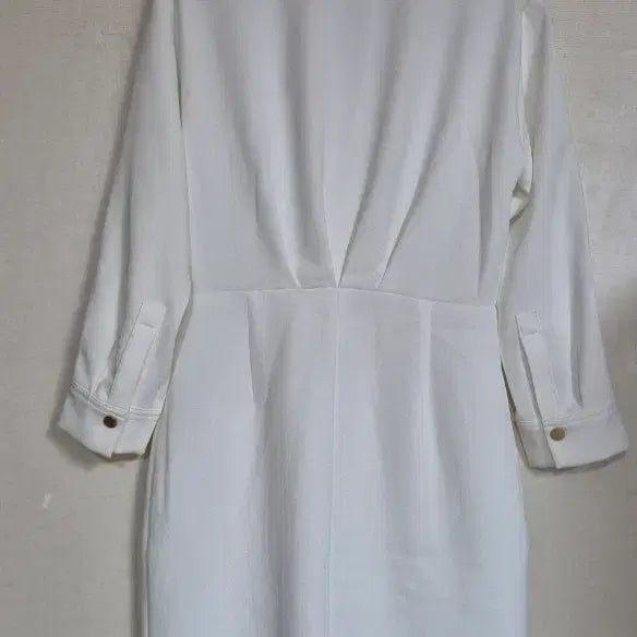 [SOLD OUT] (거의새옷)산드로 화이트 셔츠 원피스 산드로원피스
