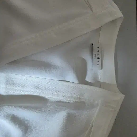 [SOLD OUT] (거의새옷)산드로 화이트 셔츠 원피스 산드로원피스
