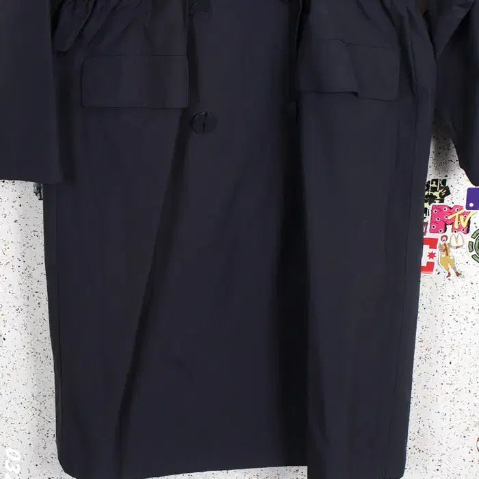 [SOLD OUT] 여성66/ 미니엄 네이비 나일론 더블코트