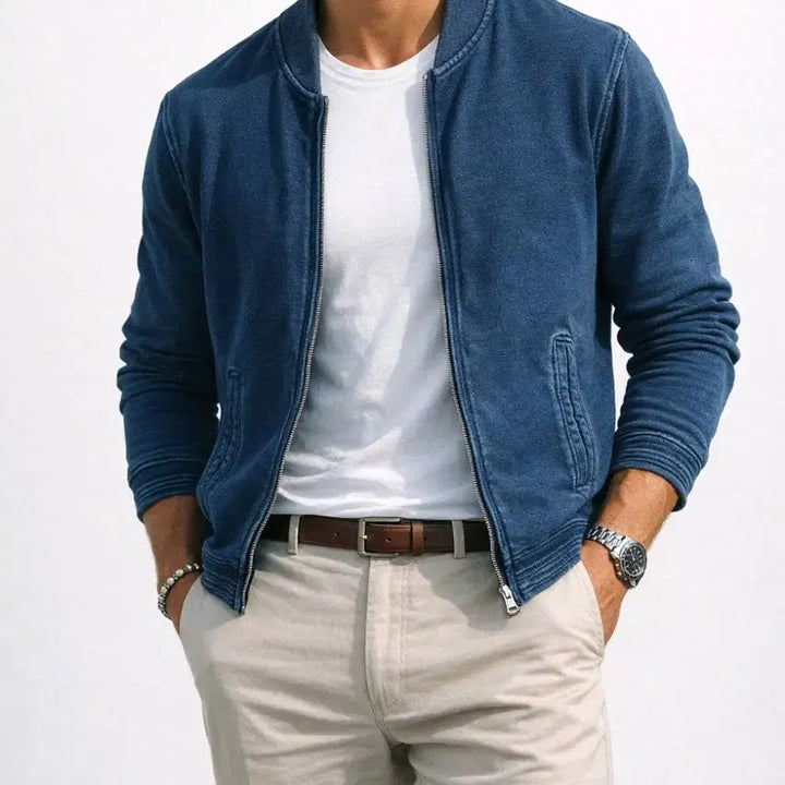 [BUNJANG] CPO Denim Blouson Jacket / CPO 데님 블루종 점퍼(수입정품)