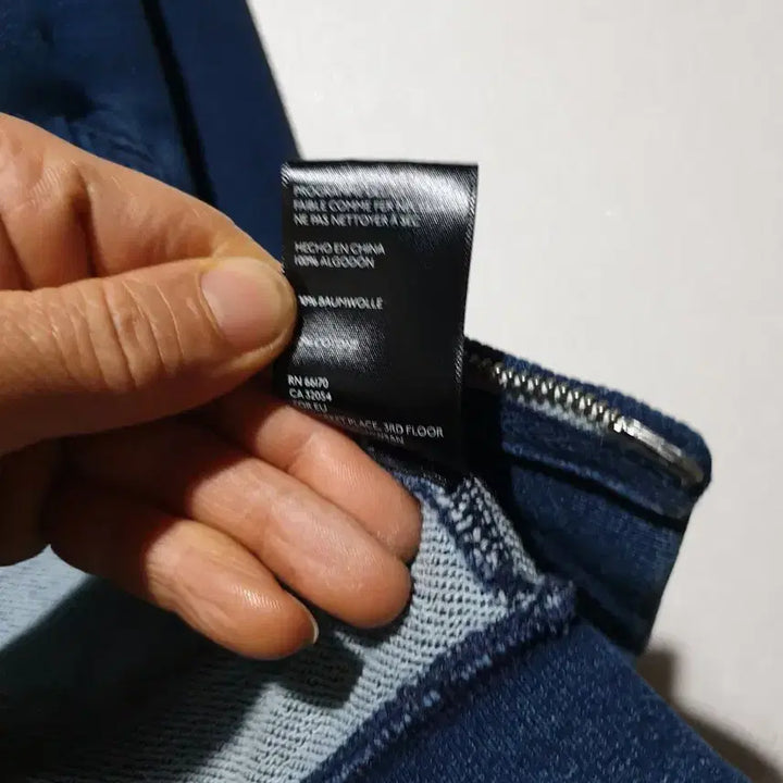 [BUNJANG] CPO Denim Blouson Jacket / CPO 데님 블루종 점퍼(수입정품)