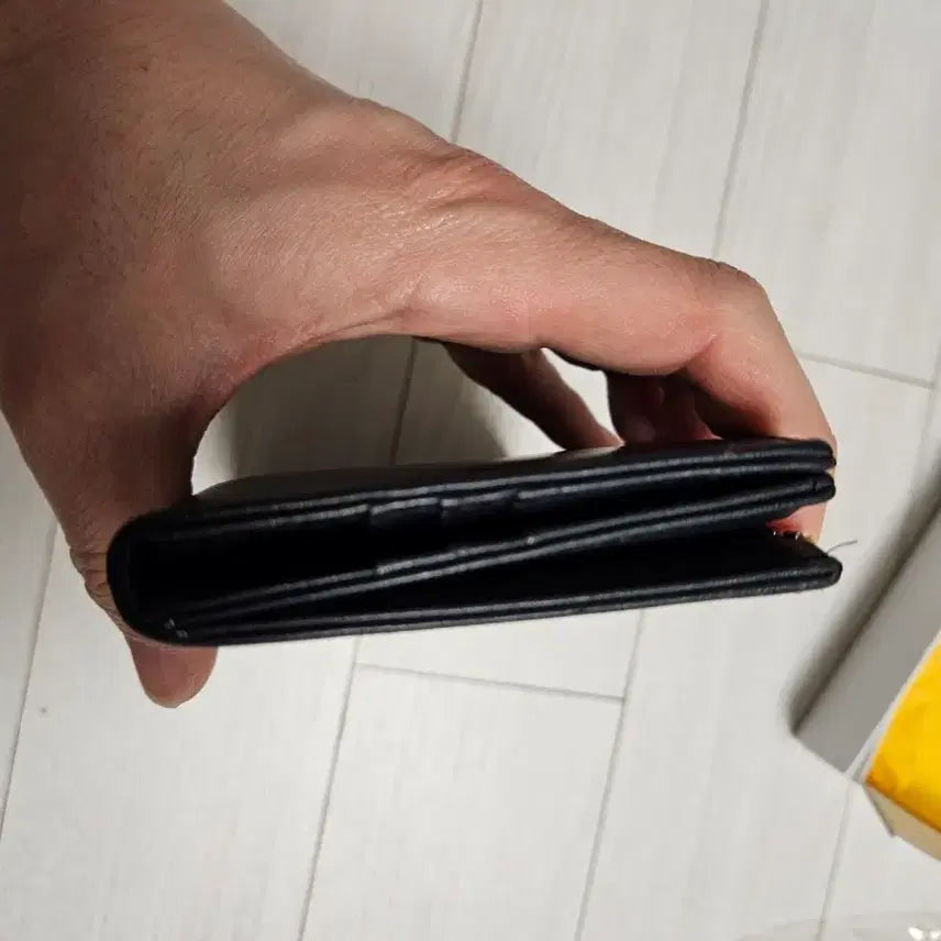 [BUNJANG] Mandarina Duck Black Long Wallet / 만다리나덕 블랙 장지갑
