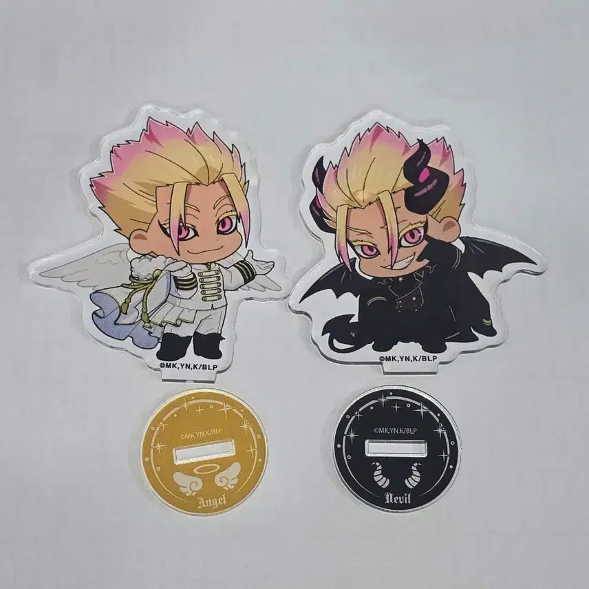 [BUNJANG] Blue Lock Seishiro Nagi Angel Devil Acrylic Stand Bundle Set ...