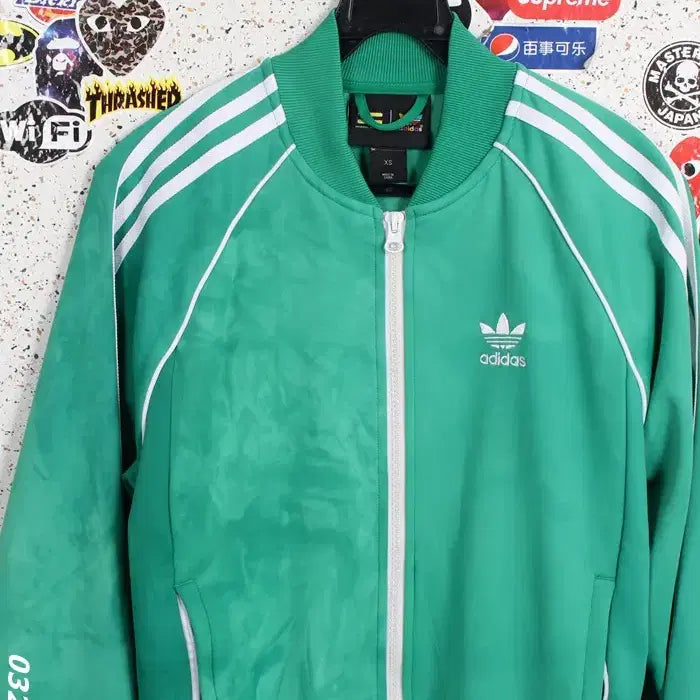 [BUNJANG] Adidas Pharrell Williams Collaboration Jersey Jacket / 여성XS/ 아디다스 퍼렐윌리엄스 콜라보 져지점퍼