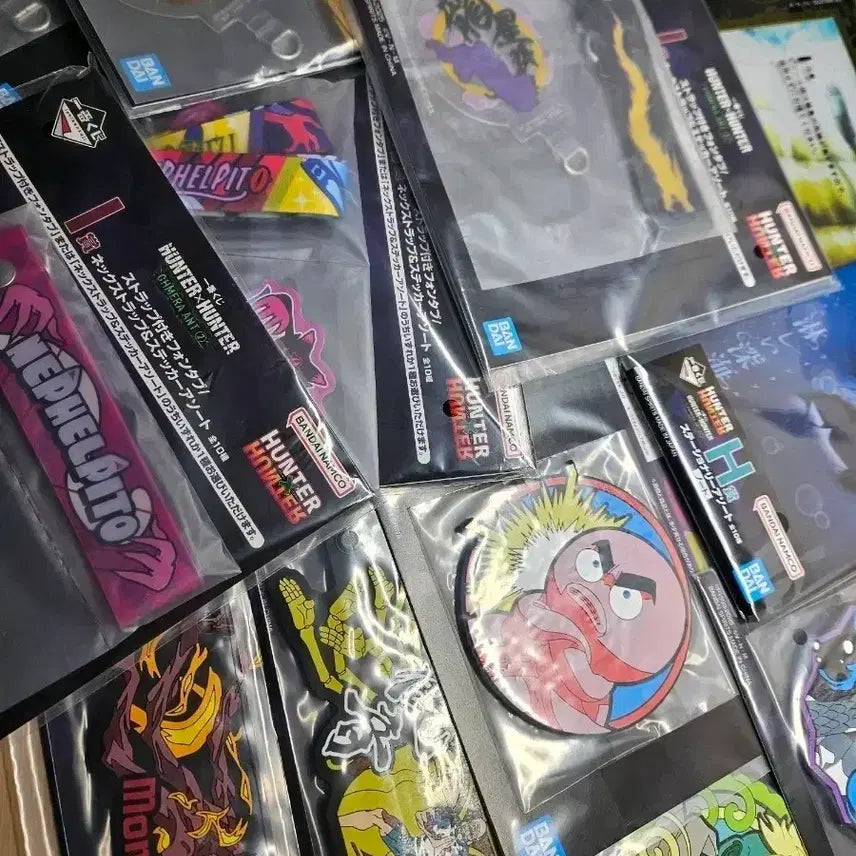 [BUNJANG] Hunter x Hunter Kuji Lower Tier Goods Bundle Set / 미개봉) 헌터x헌터 쿠지 하위상 12개 일괄
