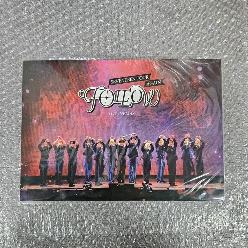 [BUNJANG] SEVENTEEN Follow Again to Cinema CGV Program Book / 세븐틴 팔로우 어게인 투 시네마 cgv 프로그램북 새상품