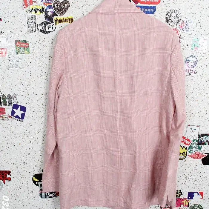 [BUNJANG] Tankers Pink Double Linen Jacket (Women&
