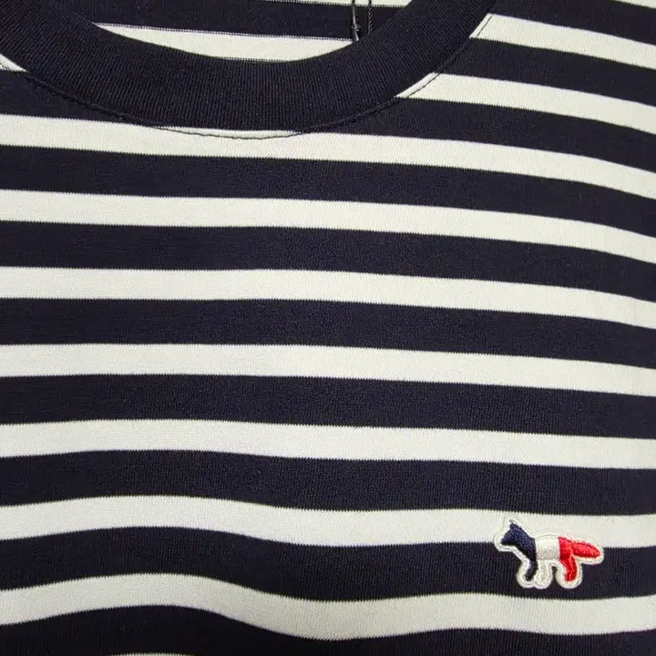 [BUNJANG] Maison Kitsune Striped Long Sleeve T-shirt / 메종키츠네 스트라이프 긴팔 티셔츠