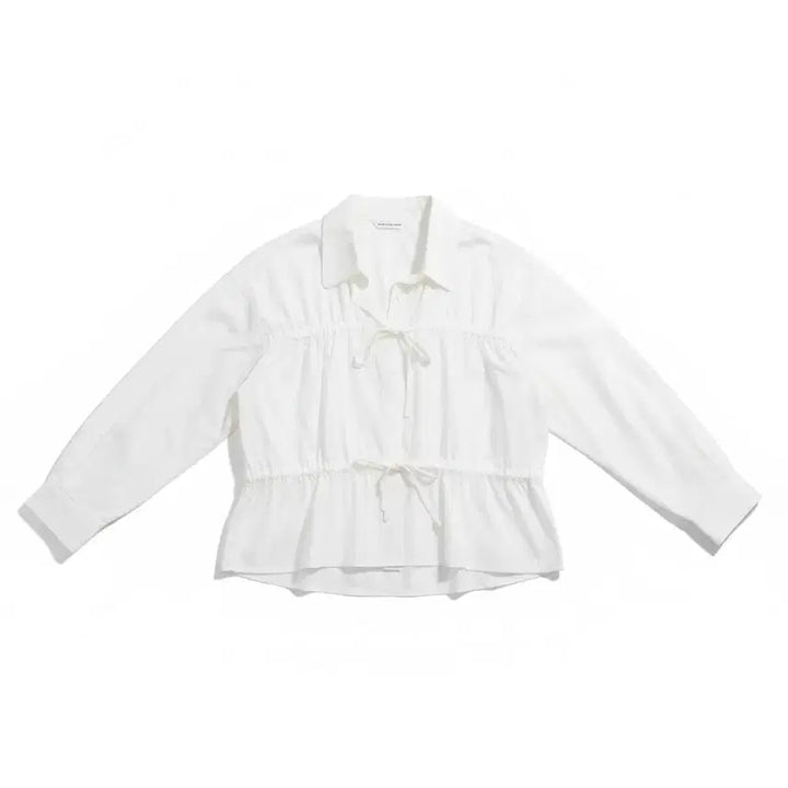 [BUNJANG] AIME HOPE MAKE Ribbon Shirt Blouse / 여성F/ AIME HOPE MAKE 리본 셔츠블라우스