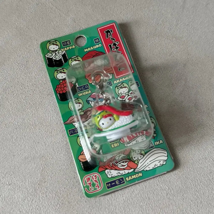 [BUNJANG] Vintage Kitty Strap Sushi Cat / 고전키티스트랩 빈티지키티 갓파키티 스시초밥