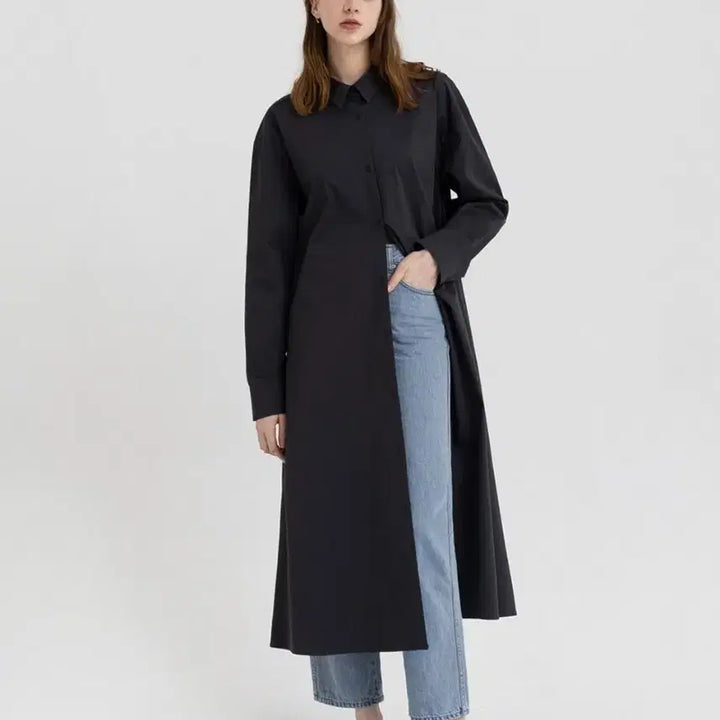 [BUNJANG] PERR Long Shirt Dress / PERR 롱 원피스66