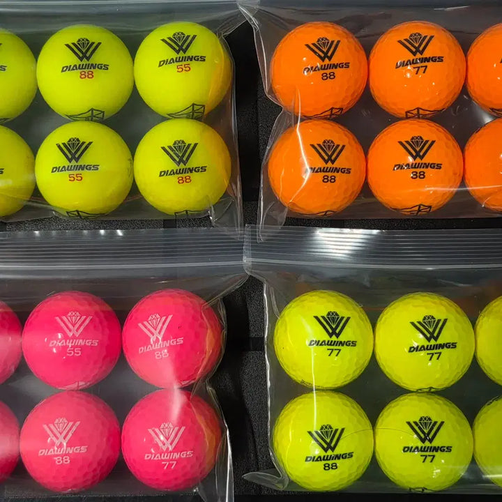 [BUNJANG] Diamond Wings A-Grade High Rebound Color Lost Golf Balls (30 pcs) / 다이아윙스 A급 고반발 컬러 로스트볼 30구 중고골프공 <무료배송>