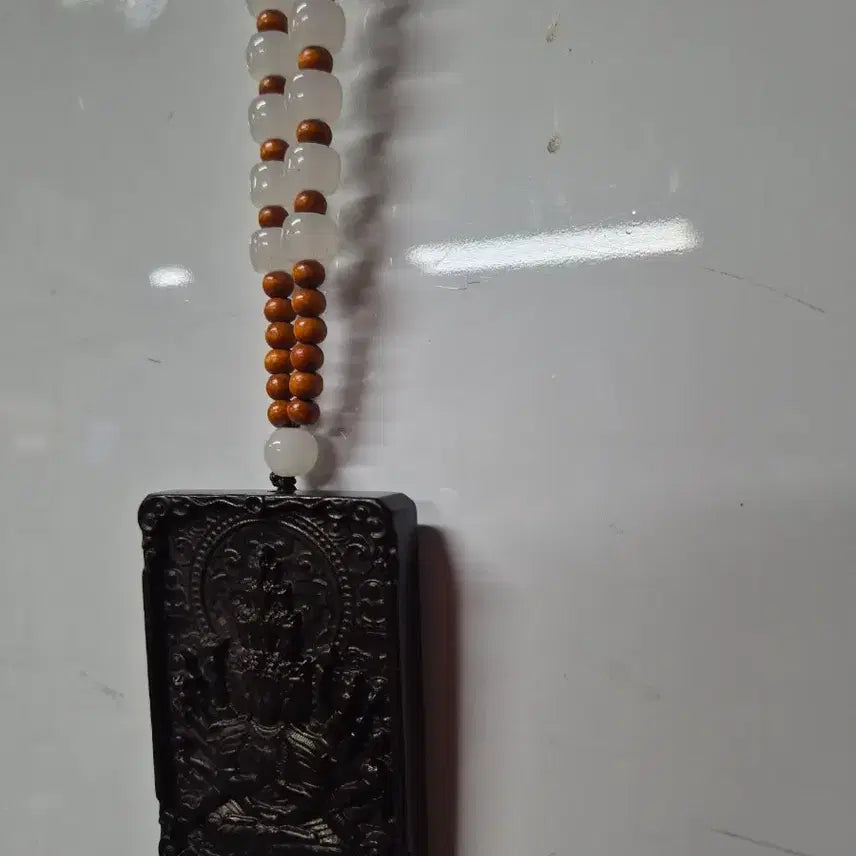 [BUNJANG] Jade Thousand-Armed Guanyin Pendant / 천수불(천수천안관세음보살)옥재질