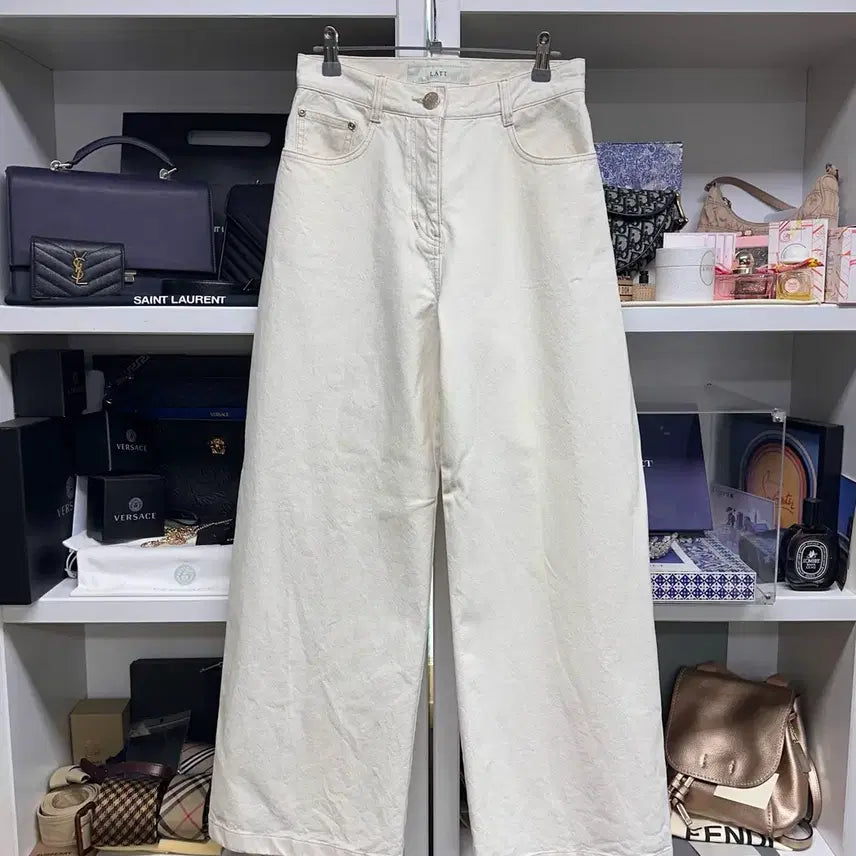 [BUNJANG] LATT Wide-Fit Denim Pants / [ 한섬 ] LATT 2025 래트바이티 와이드핏 팬츠