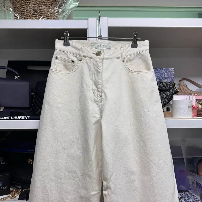 [BUNJANG] LATT Wide-Fit Denim Pants / [ 한섬 ] LATT 2025 래트바이티 와이드핏 팬츠