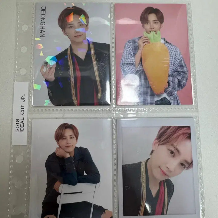 [BUNJANG] Seventeen Jeonghan Ideal Cut Japan Photocard Set / 세븐틴 정한 아이디얼컷 재팬 포카 세트