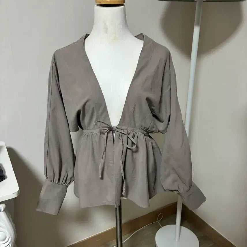 [BUNJANG] Beige Brown Shirt / 베이지브라운 셔츠
